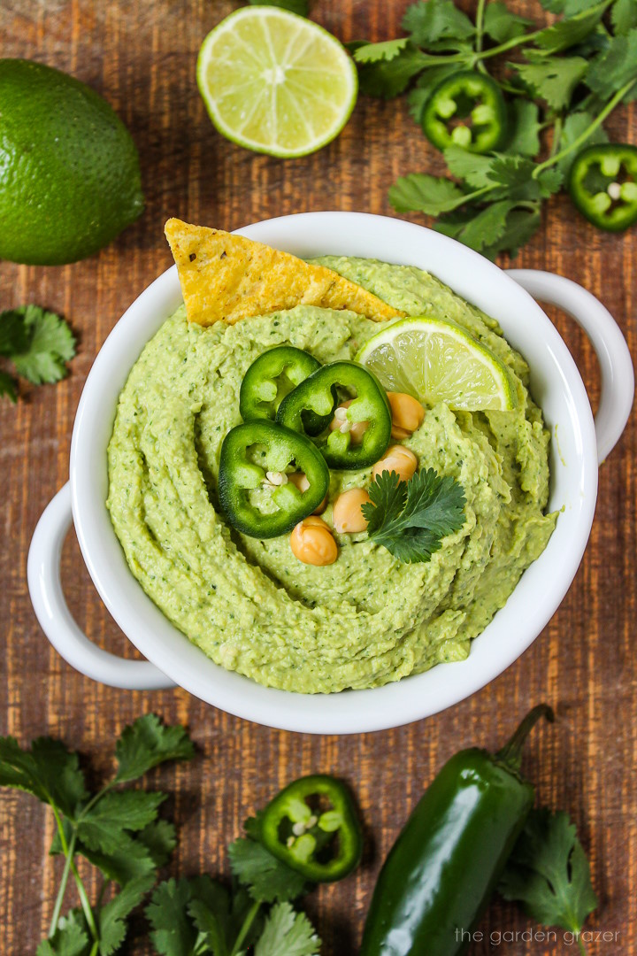 Cilantro Jalapeno Hummus